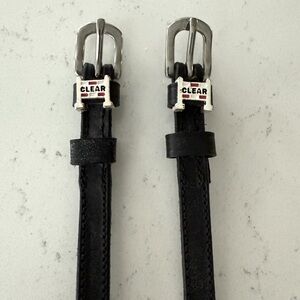 NWOT • Ladies Spur Strap - Clear Round Charm